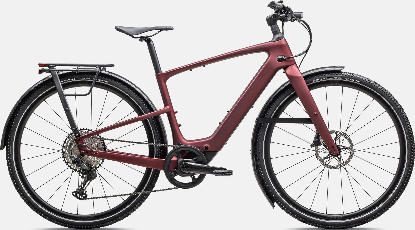 Turbo Vado SL 2 6.0 EQ Carbon (Satin Red Sky Red Onyx Frost)